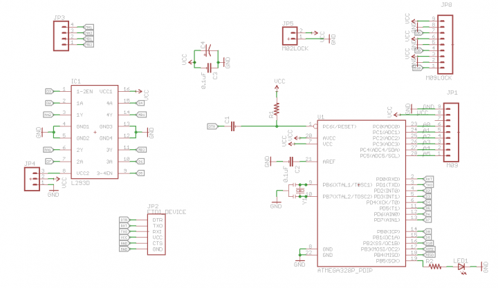 Start Here schematics